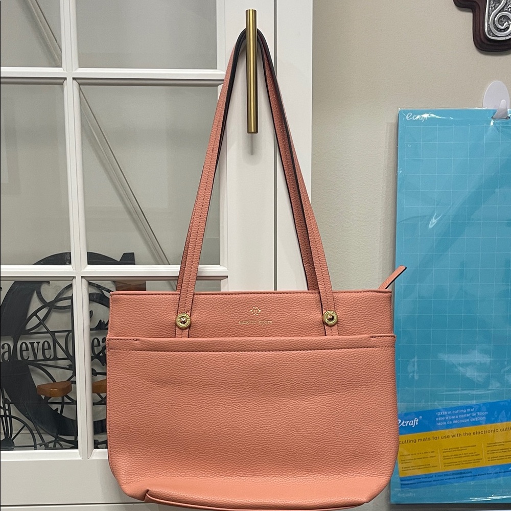 Nanette Lepore Coral Tote Bag